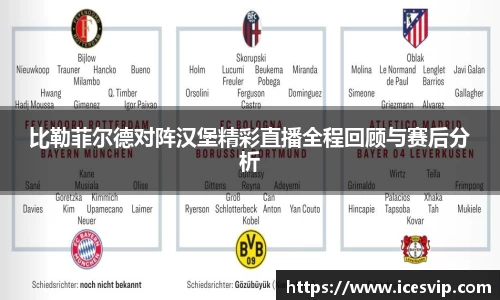 比勒菲尔德对阵汉堡精彩直播全程回顾与赛后分析