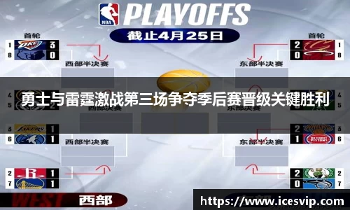 勇士与雷霆激战第三场争夺季后赛晋级关键胜利